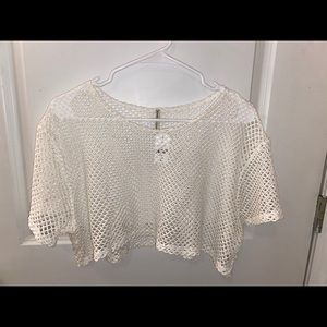 Emma and Sam fishnet top